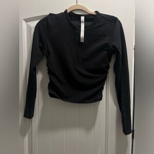 LuLuLemon side cinch long sleeve